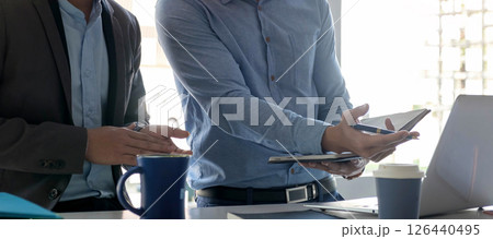 Young of Business People Meeting Conference Discussion Corporate Concept Young of Business People Meeting Conference Discussion Corporate Concept 126440495