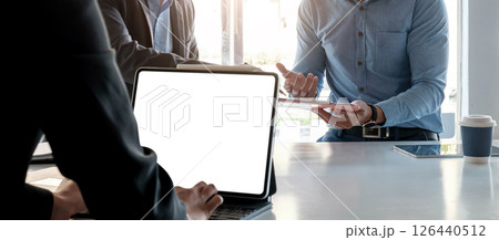 Young of Business People Meeting Conference Discussion Corporate Concept Young of Business People Meeting Conference Discussion Corporate Concept 126440512