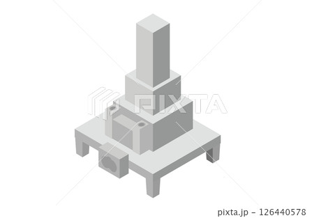 シンプルなお墓 シンプルなお墓 126440578