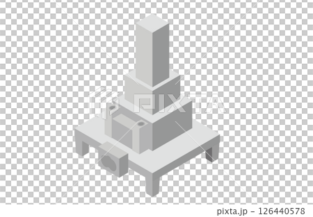 シンプルなお墓 シンプルなお墓 126440578