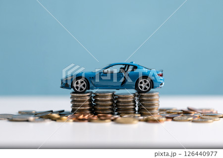 Save money and buy a vehicle, understand the concept of car finance, including business and insurance aspects, while collecting coins for the purchase. save, money, car, finance, insurance, business. 126440977