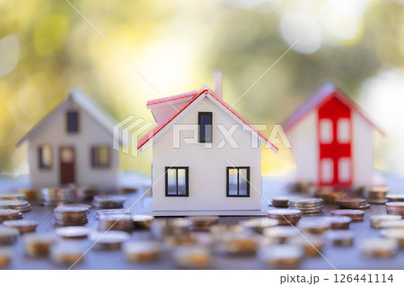 Saving money for a home is a crucial financial investment that can strengthen both personal finance and the economy. save, money, home, finance, financial, investment, saving, business, coin, house. 126441114