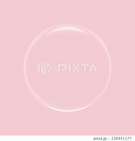 バブル球体 透明png シャボン玉の素材イラスト 背景ピンク色 気泡きれい バブル球体 透明png シャボン玉の素材イラスト 背景ピンク色 気泡きれい 126441177