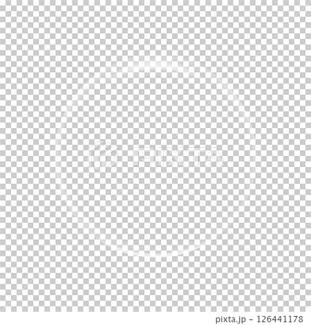 バブル球体　透明png　水泡の円形の素材イラスト　背景黒色　白色 126441178