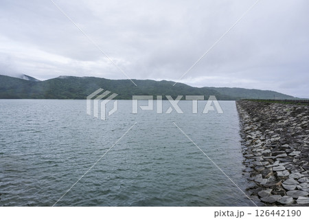 石垣島で最も大きい灌漑用の底原ダム 126442190