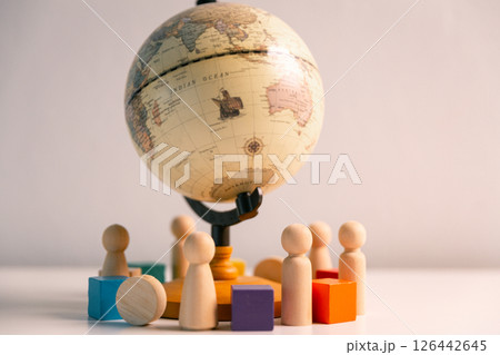 Embracing diversity and inclusion, the global community joins hands in oneness, fostering connection, cooperation, harmony, peace, and support across the earth. diversity, inclusion, globe, earth. Embracing diversity and inclusion, the global community joins hands in oneness, fostering connection, cooperation, harmony, peace, and support across the earth. diversity, inclusion, globe, earth. 126442645