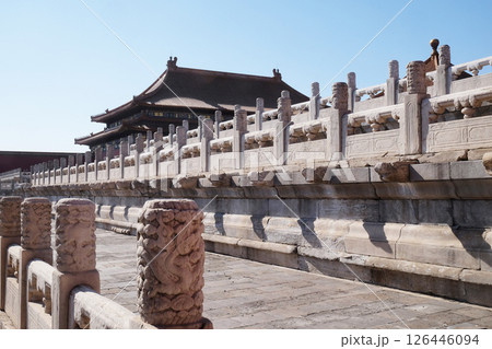 Palace of Heavenly Purity Qianqinggong in Forbidden city, Beijing 126446094