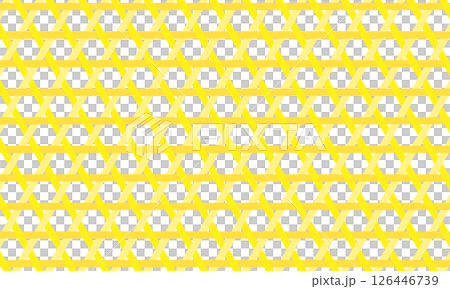 Orange and yellow thick line basket weave pattern 126446739