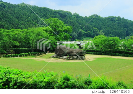 石舞台(奈良県明日香村)新緑が囲む 石舞台(奈良県明日香村)新緑が囲む 126448166