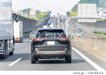 高速道路 走行イメージ 高速道路 走行イメージ 126449124