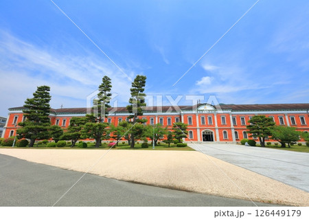 【広島県】晴天の海上自衛隊第1術科学校（旧海軍兵学校） 126449179