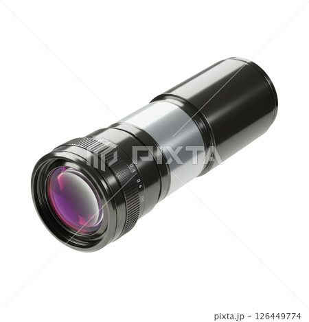Professional Telephoto Camera Lens 126449774