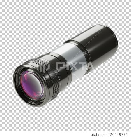 Professional Telephoto Camera Lens 126449774