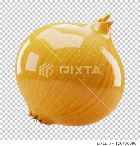 Fresh Yellow Onion Bulb for Culinary Use 126450096