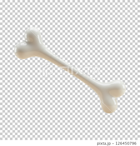 Shiny White Wishbone for Good Luck and Fortune 126450796