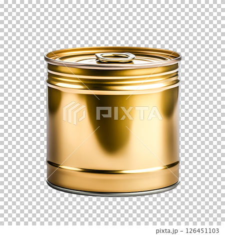 Shiny Gold Metal Canister with Lid for Storage and Packaging Solutions Shiny Gold Metal Canister with Lid for Storage and Packaging Solutions 126451103