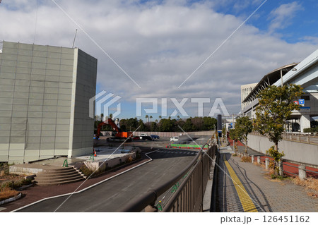 船の科学館　解体工事　お台場 126451162