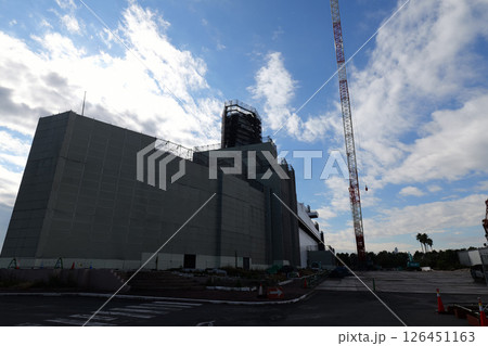 船の科学館　解体工事　お台場 126451163