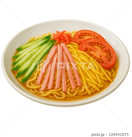 卵なし冷やし中華 126452075