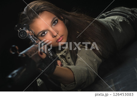 army girl army girl 126453083
