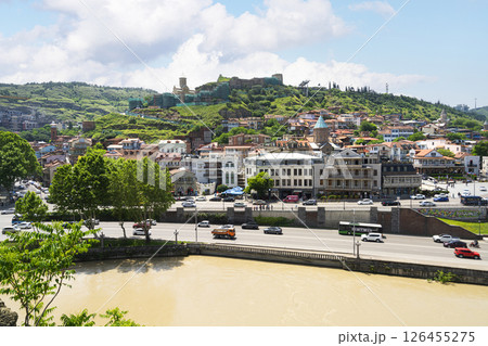 Kura river in Tbilisi, Georgia Kura river in Tbilisi, Georgia 126455275