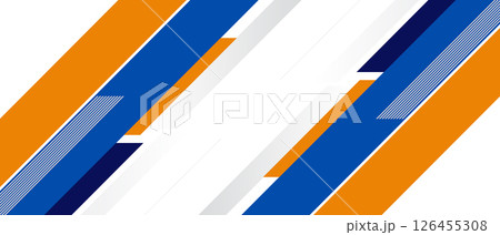 abstract geometric orange blue background vector illustration. abstract geometric colorful stripes with orange blue lines abstract geometric orange blue background vector illustration. abstract geometric colorful stripes with orange blue lines 126455308