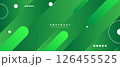 geometric gradient green background vector illustration. abstract template design with green lines background 126455525