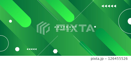geometric gradient green background vector illustration. abstract template design with green lines background geometric gradient green background vector illustration. abstract template design with green lines background 126455526