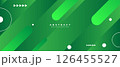 geometric gradient green background vector illustration. abstract template design with green lines background 126455527