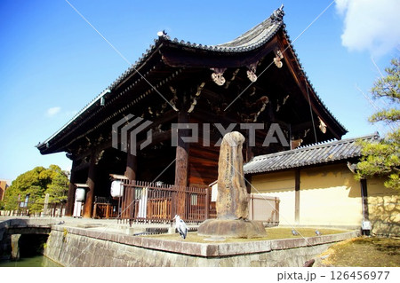 京都府 東寺・南大門(重要文化財) 京都市 南区 九条町 2022年2月 京都府 東寺・南大門(重要文化財) 京都市 南区 九条町 2022年2月 126456977