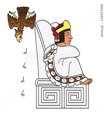 Cuauhtemoc, last Aztec Emperor, and last Tlatoani, ruler of Tenochtitlan. His name means Descending Eagle, someone who is descending like an eagle, folding its wings, swooping down to strike its prey. Cuauhtemoc, last Aztec Emperor, and last Tlatoani, ruler of Tenochtitlan. His name means Descending Eagle, someone who is descending like an eagle, folding its wings, swooping down to strike its prey. 126457000