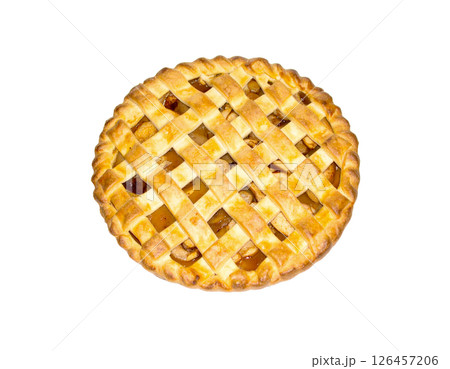 手作りのアップルパイ 126457206