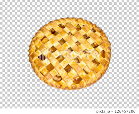 手作りのアップルパイ 126457206