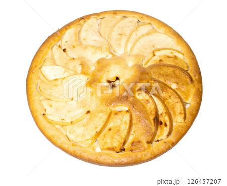 手作りのアップルパイ 126457207