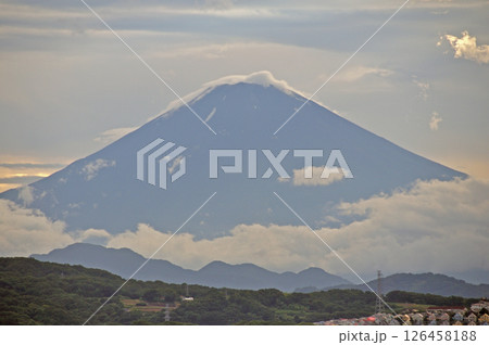 東海道本線　相模貨物　富士山 126458188