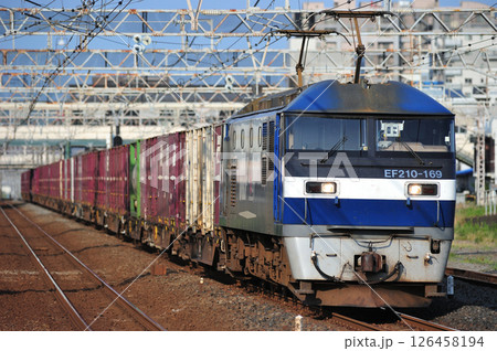東海道本線 平塚 JR貨物 EF210-169(吹田) 東海道本線 平塚 JR貨物 EF210-169(吹田) 126458194