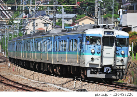 中央本線　上野原　JR東日本　115系　C9編成（長野） 126458226