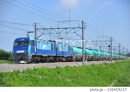 高崎線　岡部－本庄　JR貨物　EH200-20（高崎） 126459237