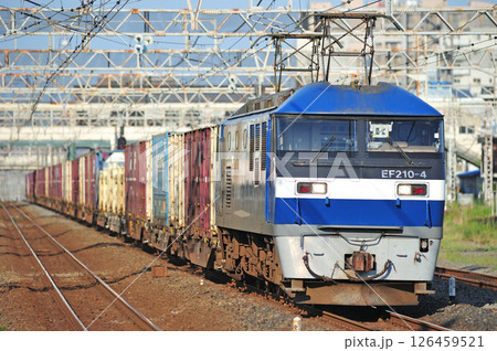 東海道本線　平塚　JR貨物　EF210-4（岡山） 126459521