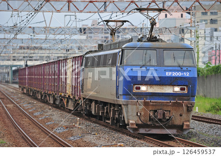 東海道本線　平塚　JR貨物　EF200-12（吹田） 126459537