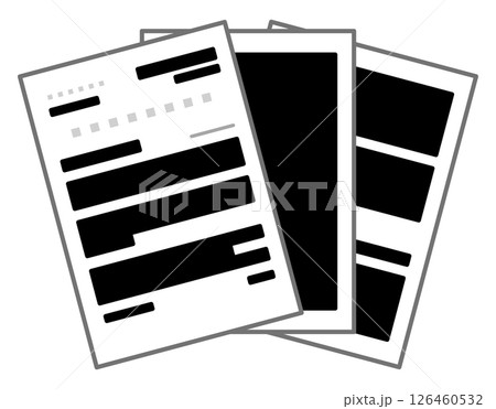 黒塗り文書 126460532