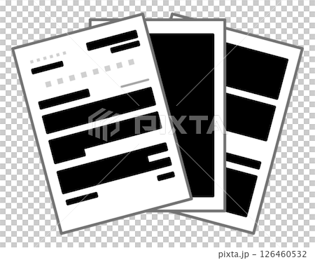 黒塗り文書 126460532