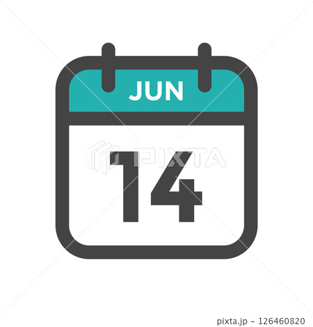 June 14 Calendar Day or Calender Date for Deadlines or Appointment June 14 Calendar Day or Calender Date for Deadlines or Appointment 126460820