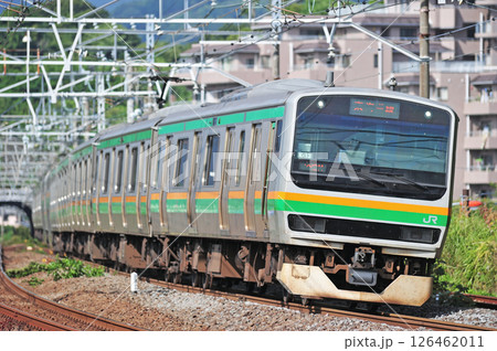 東海道本線　真鶴　JR東日本　E231系1000番台　K-13編成（国府津） 126462011