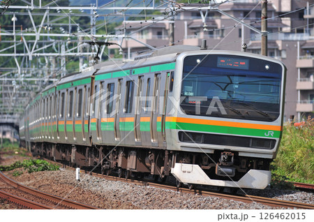 東海道本線　真鶴　JR東日本　E231系1000番台　K-38編成（国府津） 126462015