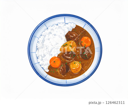 カレーライス 126462311