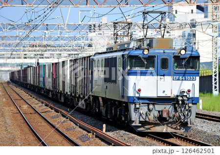 東海道本線　平塚　JR貨物　EF64-1033（愛知） 126462501