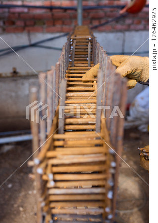 Current Status of the Construction Process Framework of Wooden Structure Is Actively Underway Current Status of the Construction Process Framework of Wooden Structure Is Actively Underway 126462925