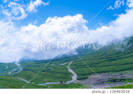 【夏山登山】夏の乗鞍岳の登山風景【長野県】 【夏山登山】夏の乗鞍岳の登山風景【長野県】 126463016