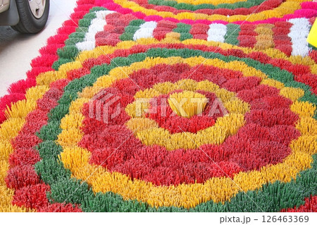 ベトナムフエの線香村の線香 ベトナムフエの線香村の線香 126463369